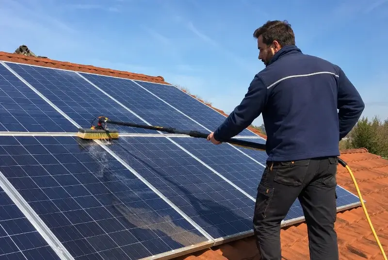 Nettoyage et entretien de panneaux solaires à Lanta